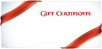 MWGB Gift Certificates Available